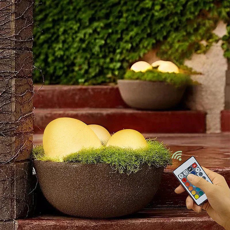 Cobblestone Garden Lamp