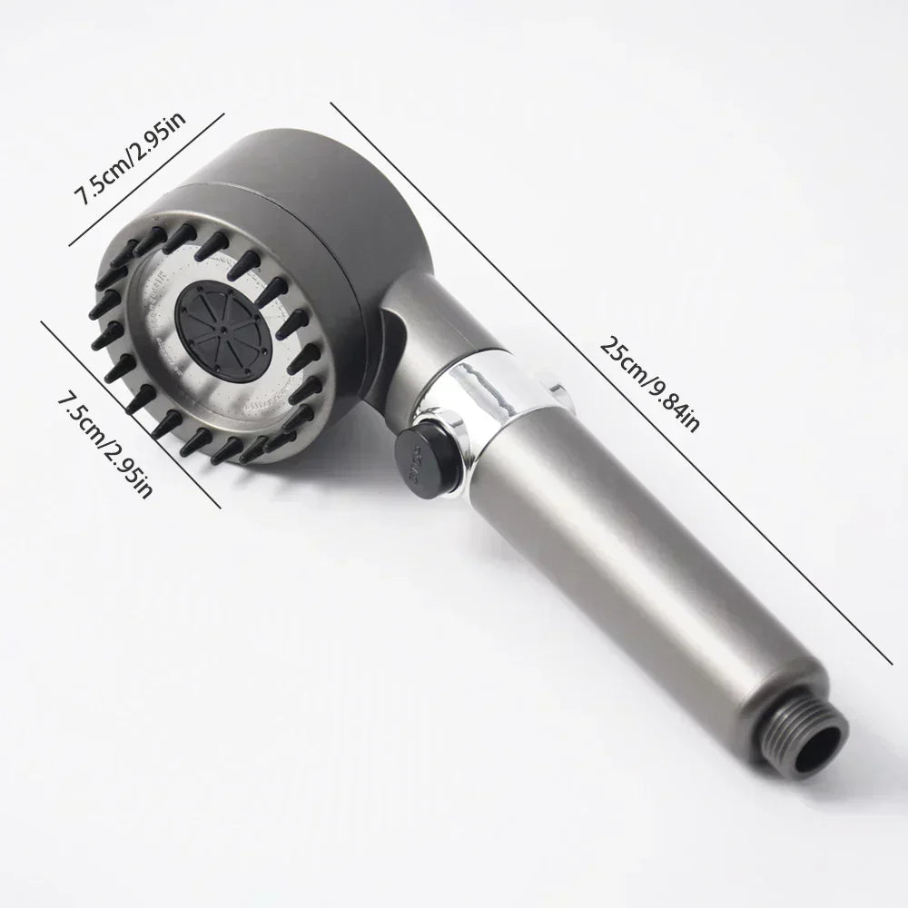 Shower Head with Filter & 3 Modes | Water-Saving Shower Head | WaterLux