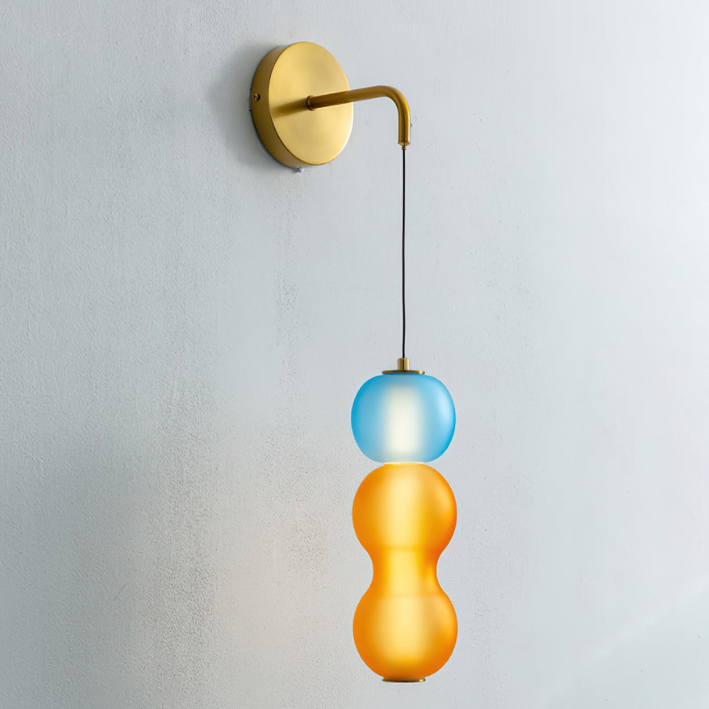 Wall Lamp Surge Gold Floral LED Wall Light | Beige Orchid Decorative Sconce | Integrated LED Indoor Lighting | Luxury Accent Fixture