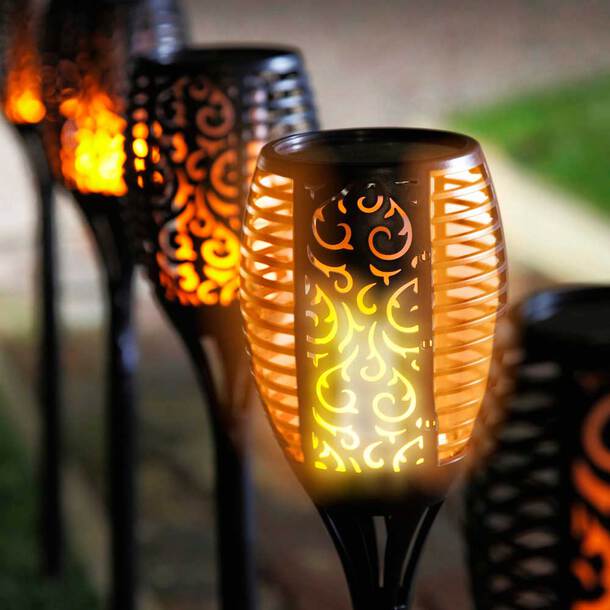 Outdoor Solar Torch (2-pack)