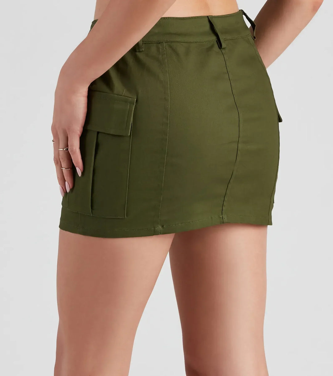 Cadet Girls Cargo Mini Skirt