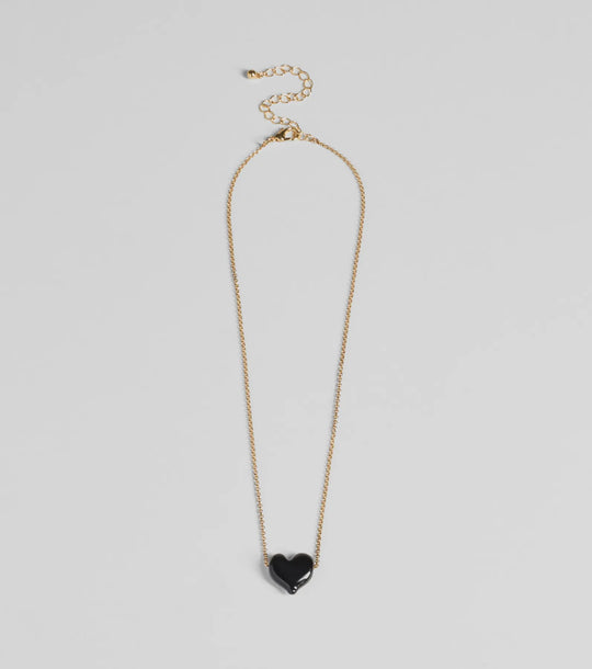 Your Truth Heart Pendant Necklace