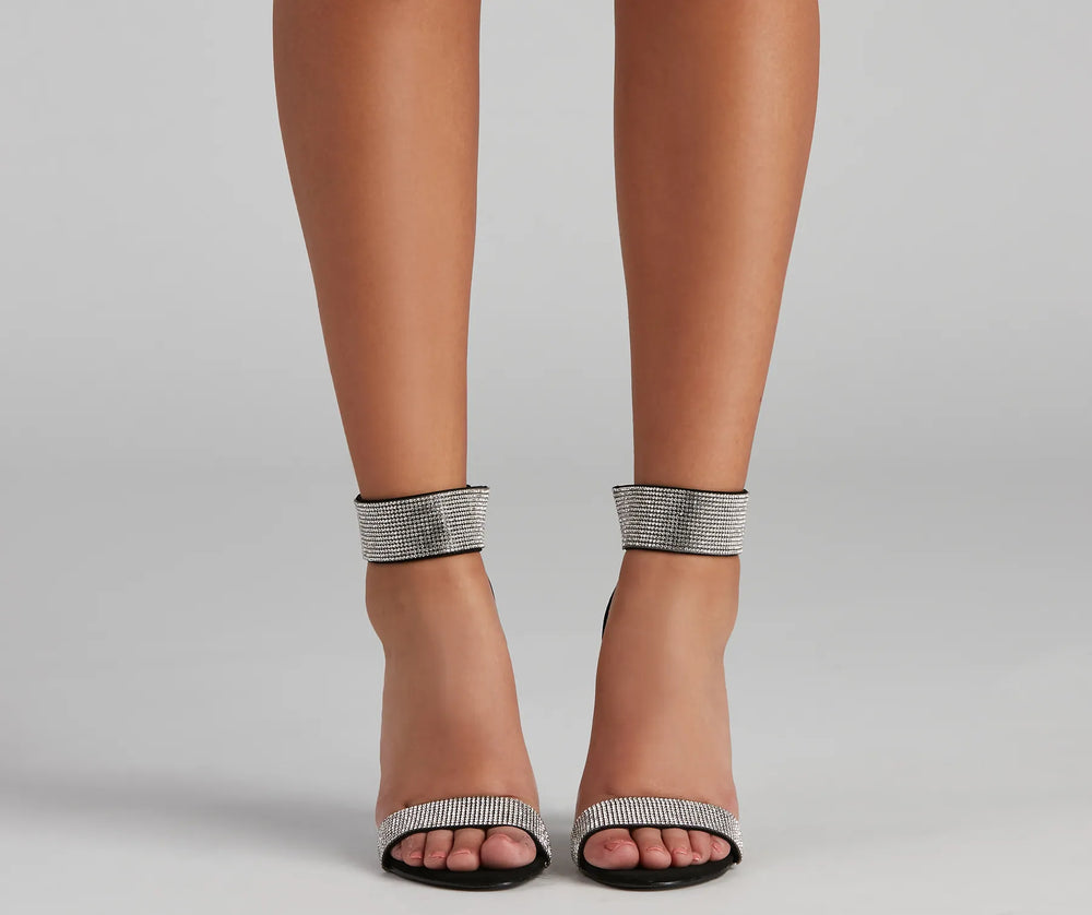 Glam Struck Rhinestone Stiletto Heels