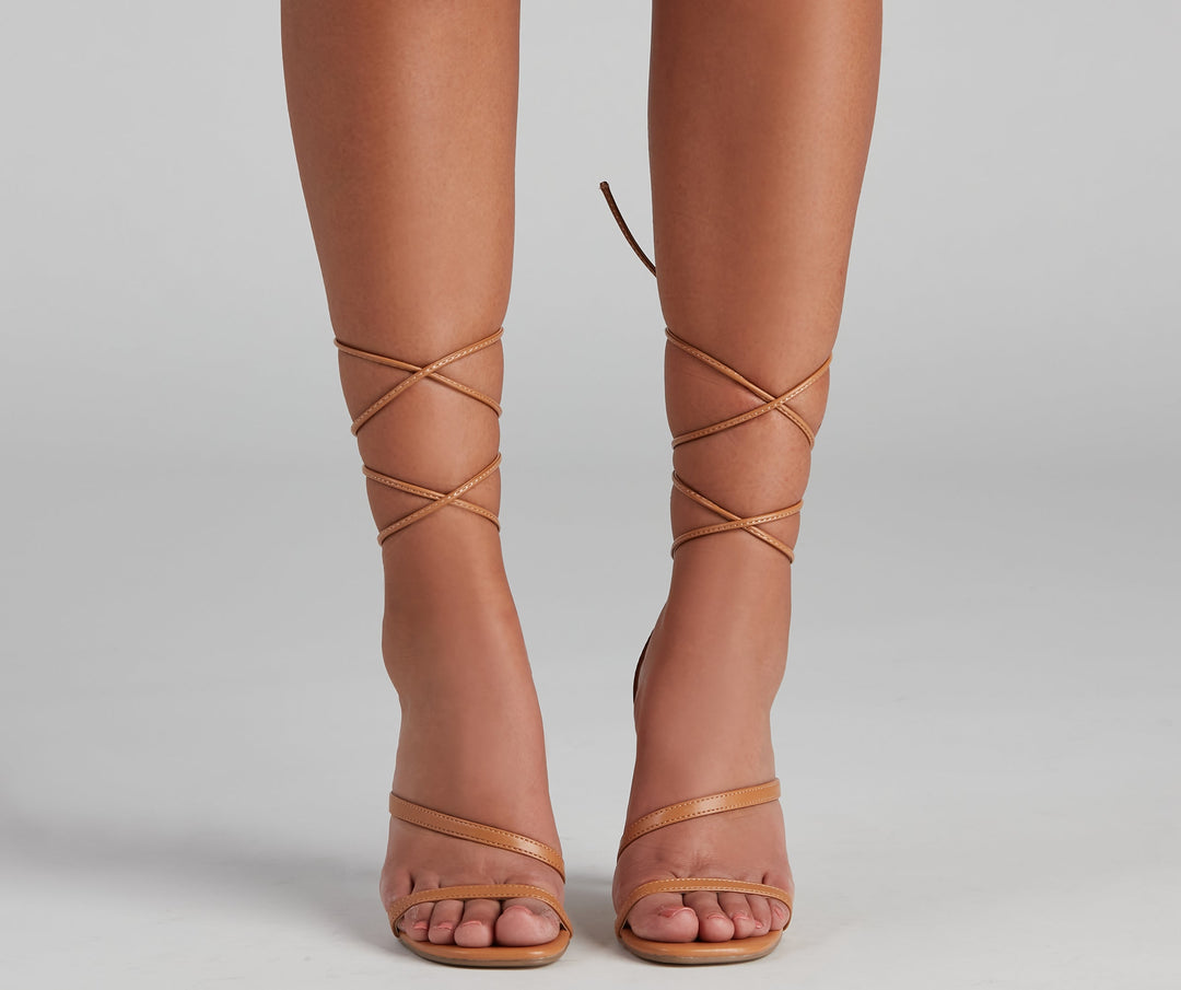 Such Class Lace-Up Shoes with Stiletto Heel