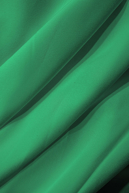 Mock Neck Cut Out Pleated Maxi Dress 