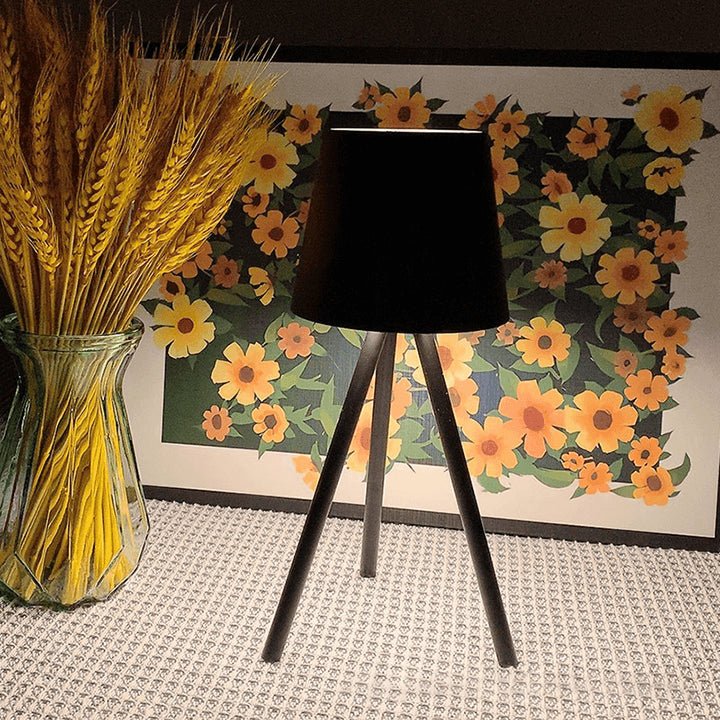 Rechargeable Table Lamp on Stand