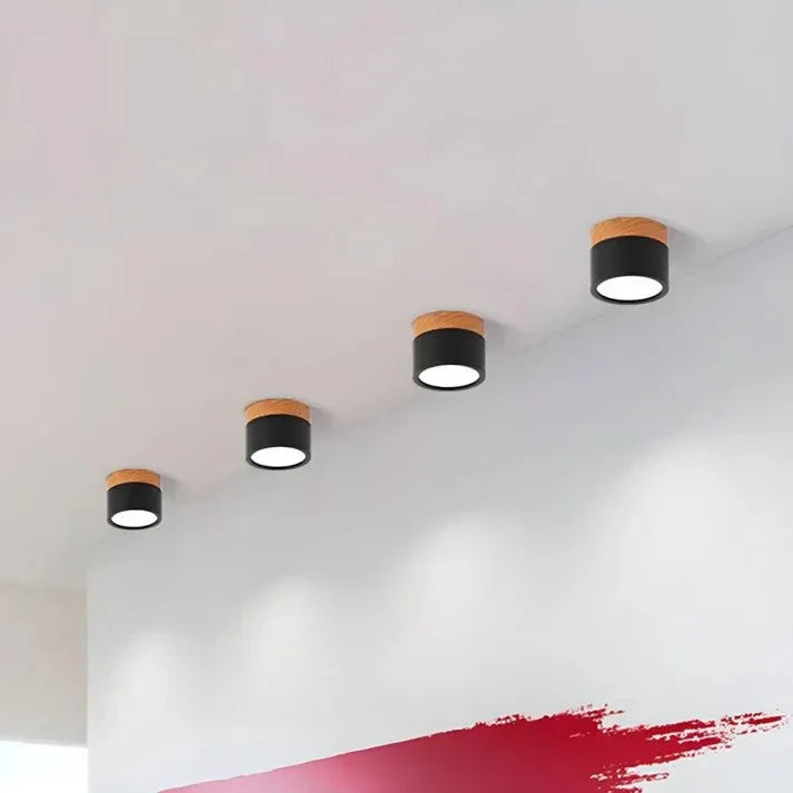 Nordic Cylinder LED Ceiling Lamps for Hallways