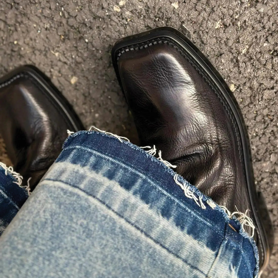 Men's | Ankle Boots | Square Toe | Sleek Silhouette | Timeless Design