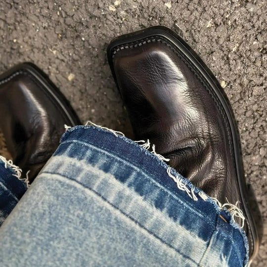 Men's | Ankle Boots | Square Toe | Sleek Silhouette | Timeless Design