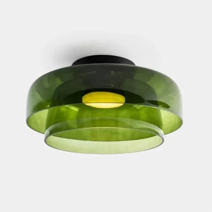 Scandinavian Designer Creative Personality Medieval Glass Ceiling Lamp