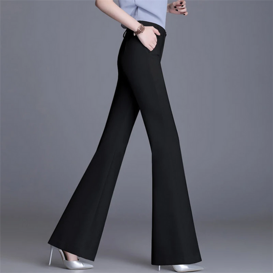 Anwen - Elegant Slim Fit Feminine Flared Pants
