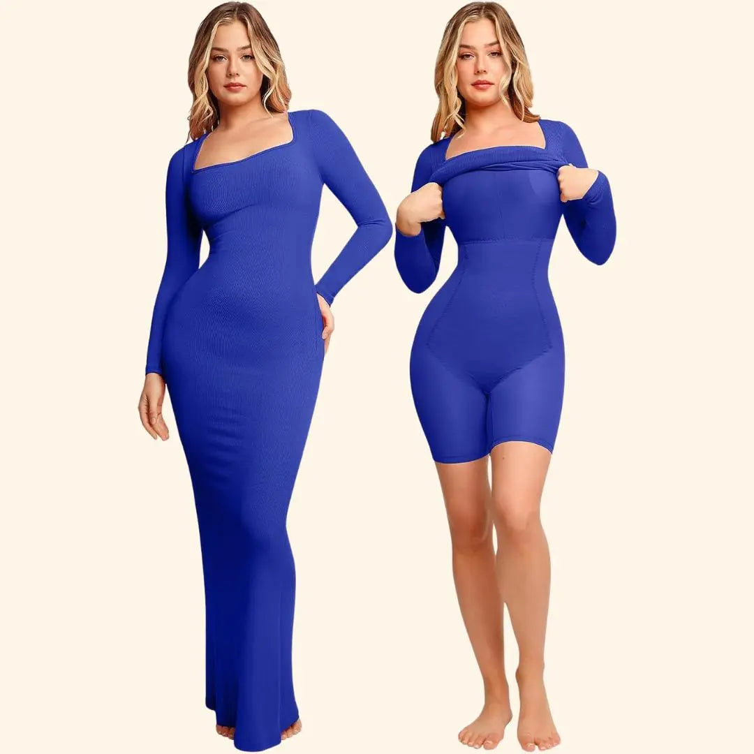 Long Sleeve Shapewear Dress – Flattering and Comfortable