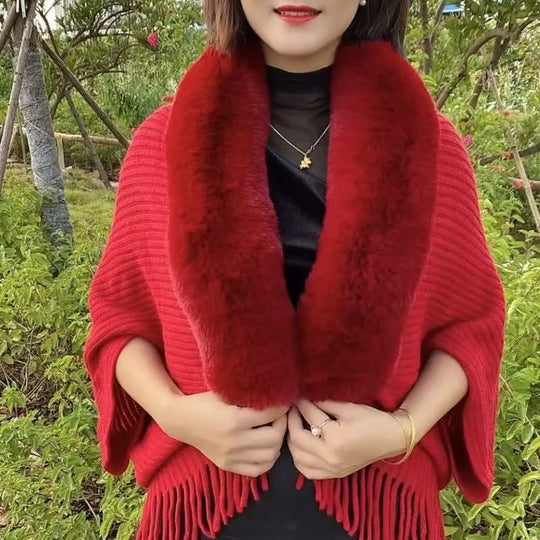 Large Knitted Scarf for Women | Ideal for the Fall-Winter Season