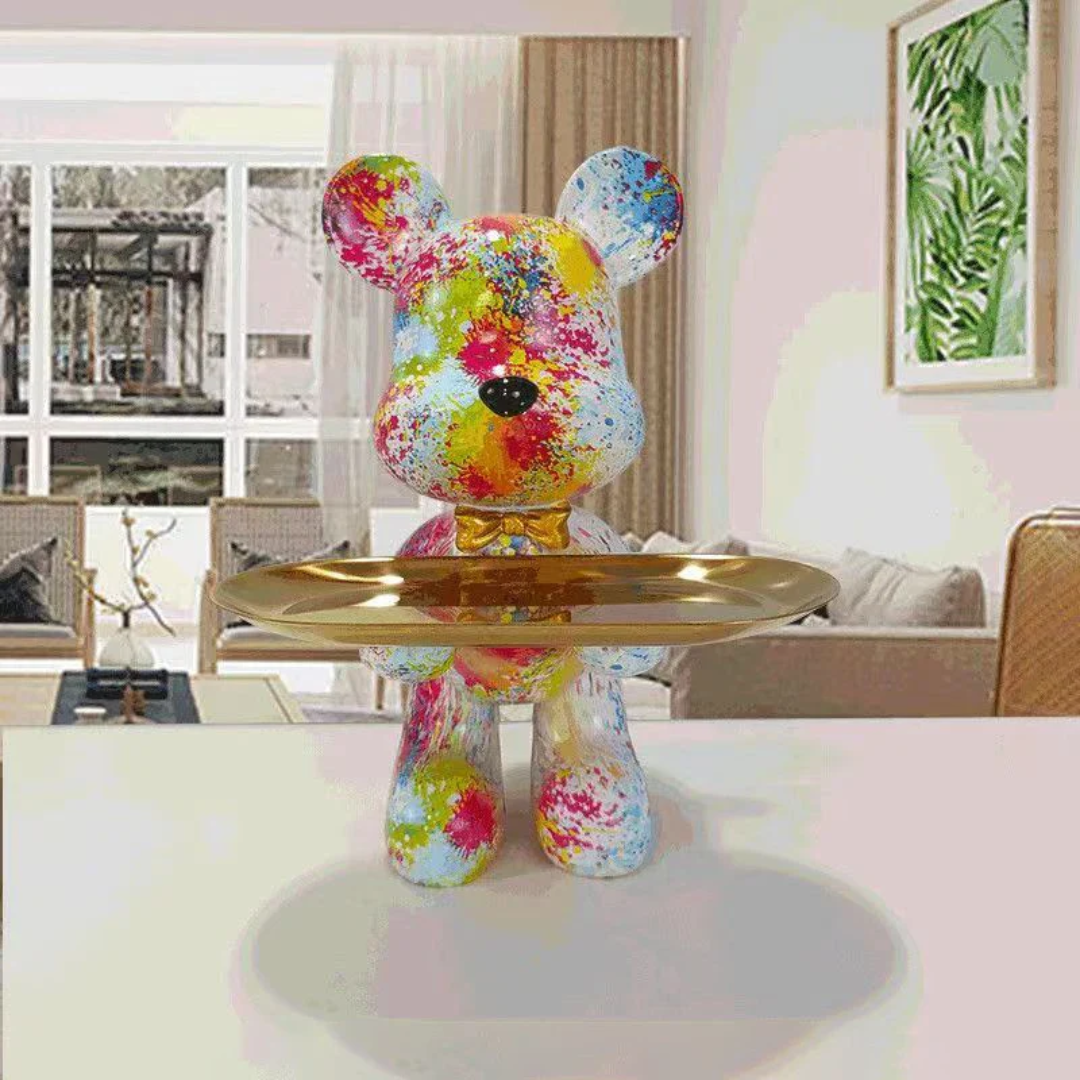 Shyro Kolor | Artistic Decorative Figure Bear in Graffiti Style