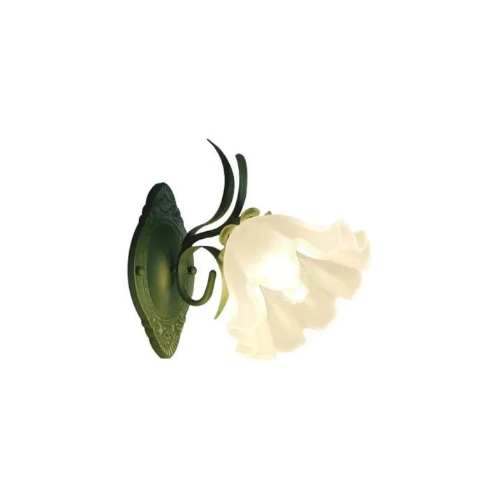 Lily of the Valley Flower Wall Lamp | Floral Design | E27 Socket | Iron Acrylic | Decorative Ambient Lighting for Bedroom and Living Room