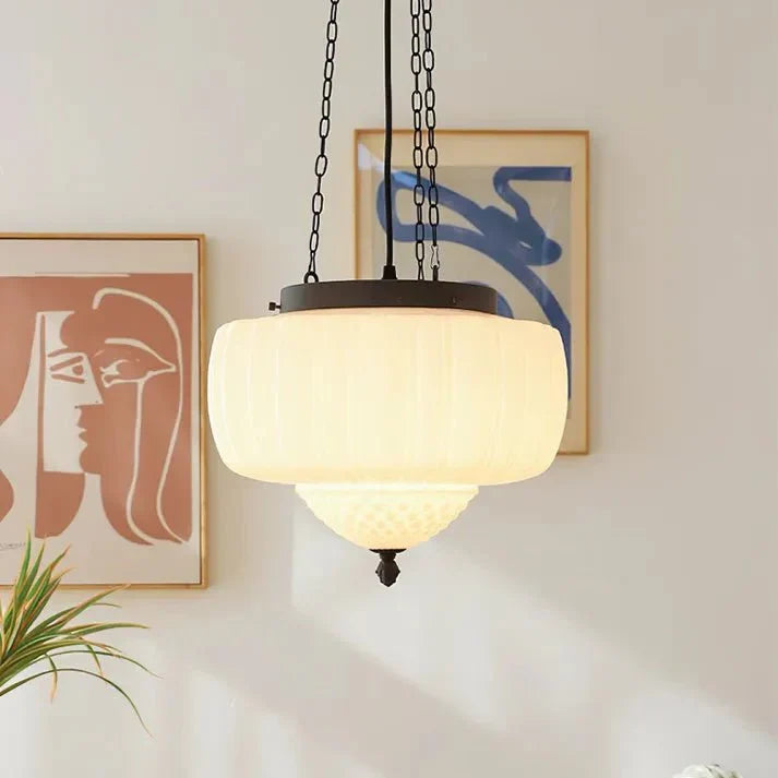Modern White Minimalist Pendant Light