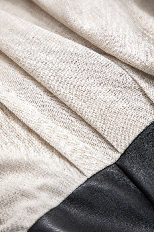 Ava - Stylish Patchwork Design Women's Long Sleeve Shirt