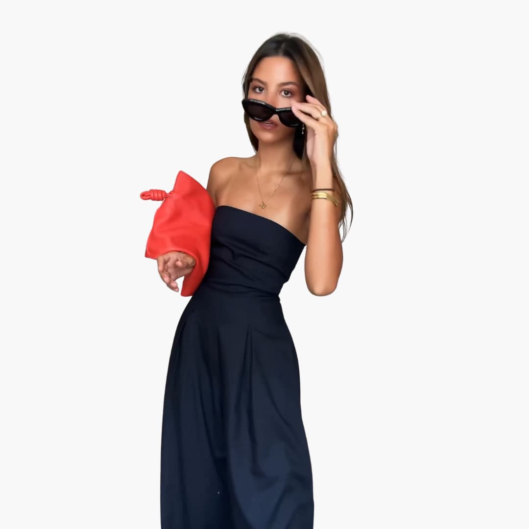 Women's Elegant Fitted Jumpsuit