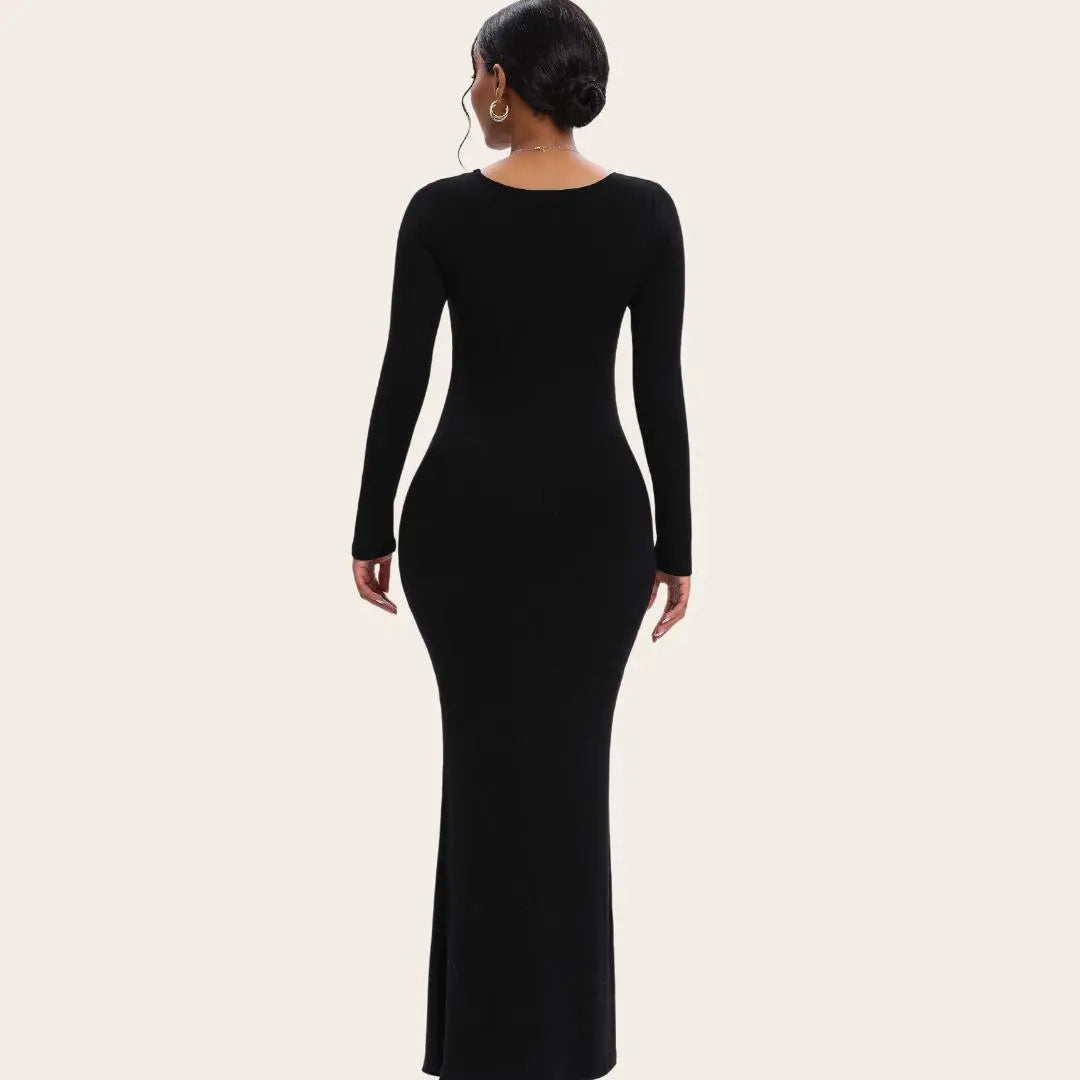 Long Sleeve Shapewear Dress – Flattering and Comfortable