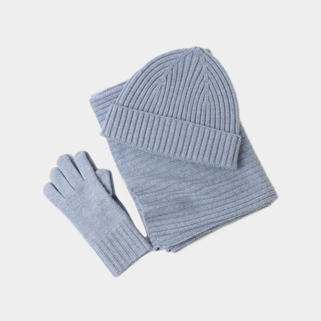 Adult Hat, Scarf, and Glove Set | Ideal for Winter