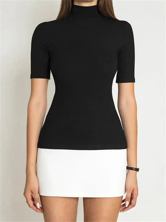 Fall - Effortlessly Chic Tailored Fit Women's Mini Dress