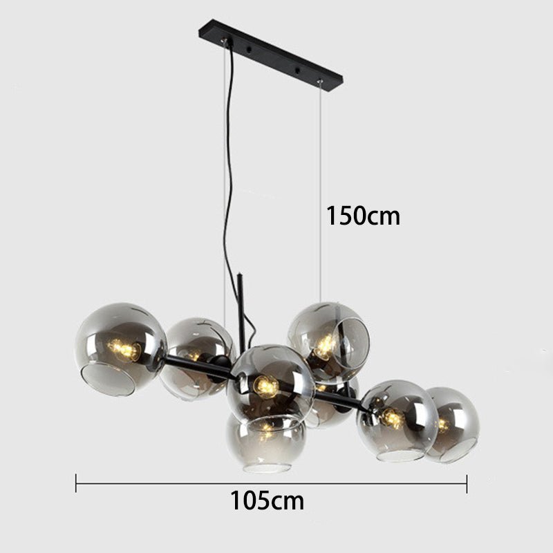 Modern Chandelier Dining Table