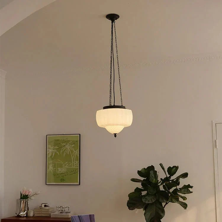 Modern White Minimalist Pendant Light