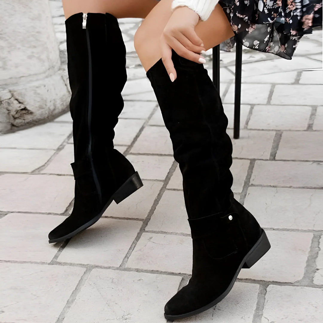 Women's boots made of high-quality material