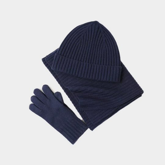 Adult Hat, Scarf, and Glove Set | Ideal for Winter