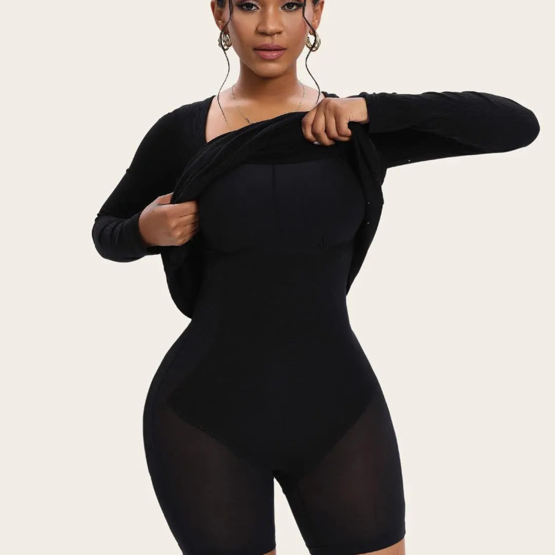 Long Sleeve Shapewear Dress – Flattering and Comfortable