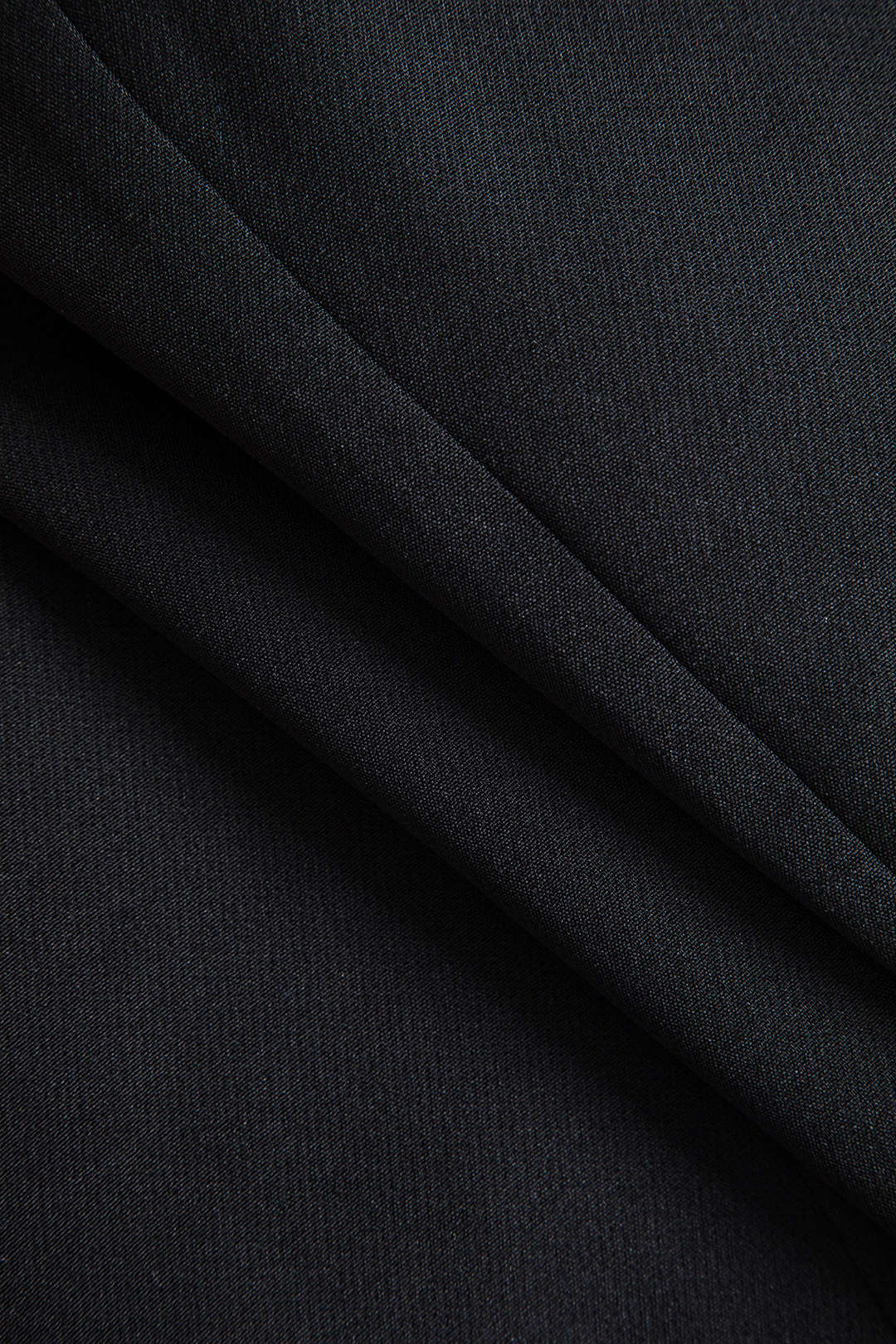 Plain Button Zipper Asymmetrical Mini Dress 