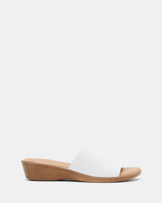 Dames | Coco Wit | Sandalen | Comfortabel | Flexibele Zool