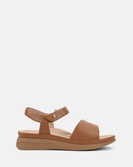 Dames | Sandaal | Kazumi Tan | Zelfsluitende Band | Comfortabel | Casual Stijl