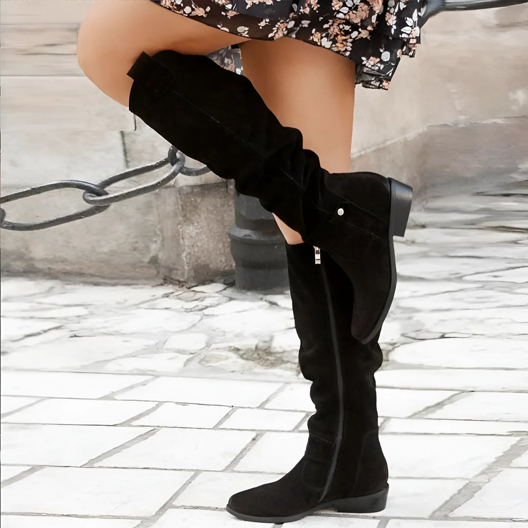 Women's boots made of high-quality material