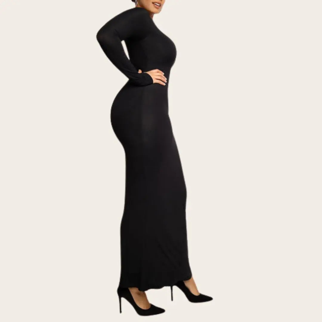 Long Sleeve Shapewear Dress – Flattering and Comfortable