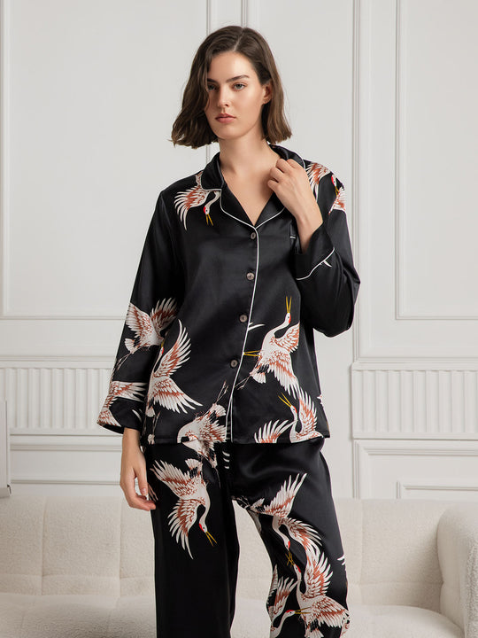 Ailith - Refined Binding Trim Women's Pajama Set