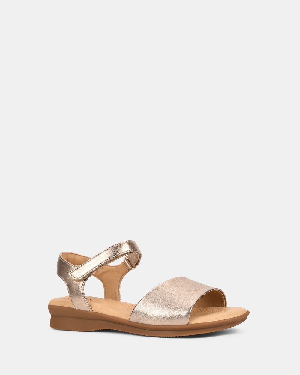 Dames | Sandaal | Nigella PL | Soft Gold | Comfortabel | Leren Zolen