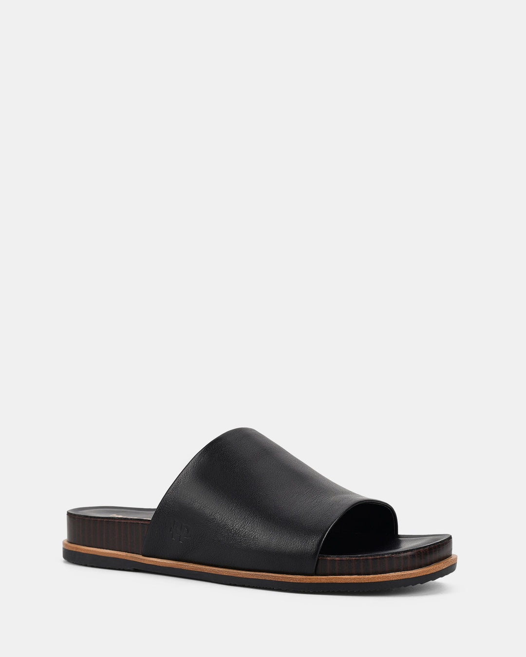 Dames | Sandaal | Jewel Zwart | Leren Bovenkant | Comfortabel | Casual Stijl