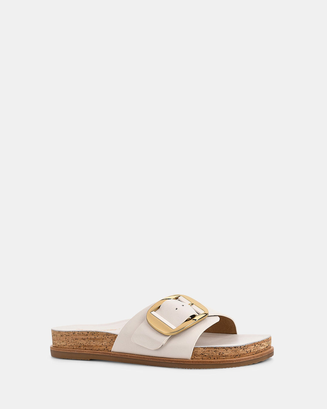 Dames | Slipper | Sappige Wit | Gouden Gesp | Comfortabel | Casual Stijl