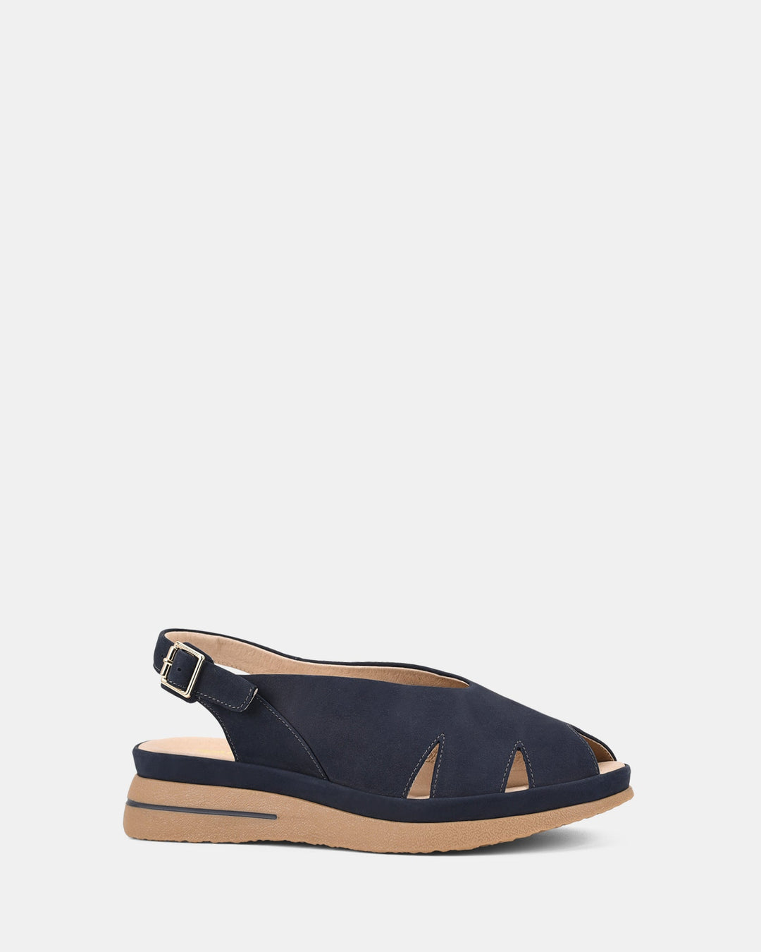 Dames | Sandaal | Kazoo Midnight | Bounce Voetbed | Comfortabel | Casual Stijl