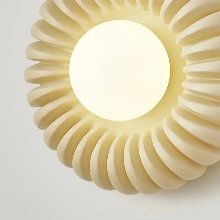 Modern Resin Bedroom Wall Lamp Creative Design | G9 Wall Light Fixture | Minimalist Decorative Lighting | Indoor Ambient Lamp | 24cm