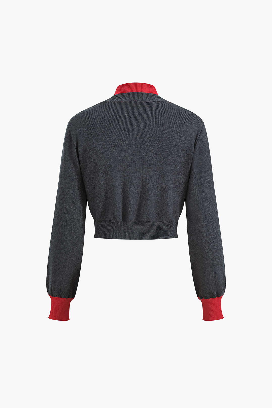 Libby - Chic Patchwork Pattern Women's Long Sleeve Shirt