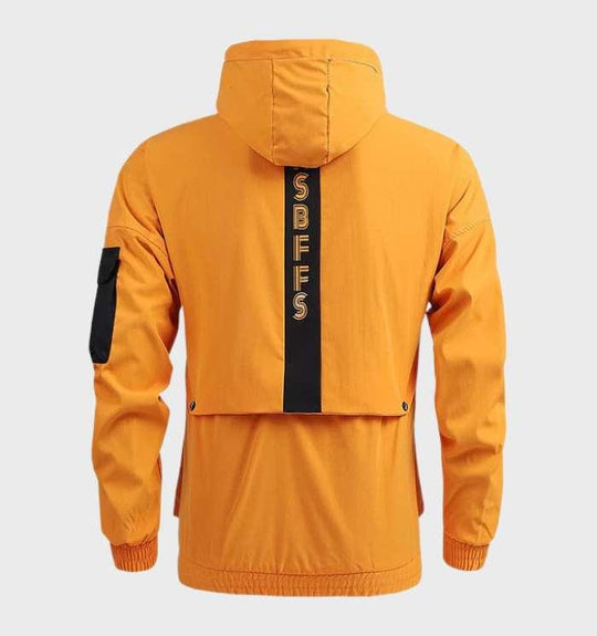 Heidi-Mode | Warm, Lightweight, and Waterproof Men's Hooded Jacket with Pockets