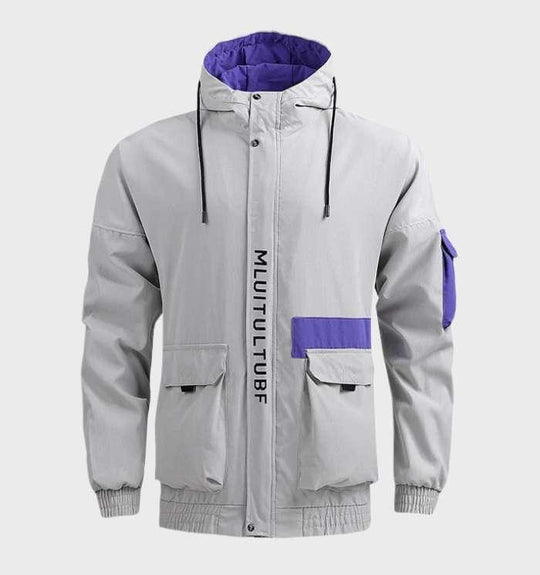 Heidi-Mode | Warm, Lightweight, and Waterproof Men's Hooded Jacket with Pockets