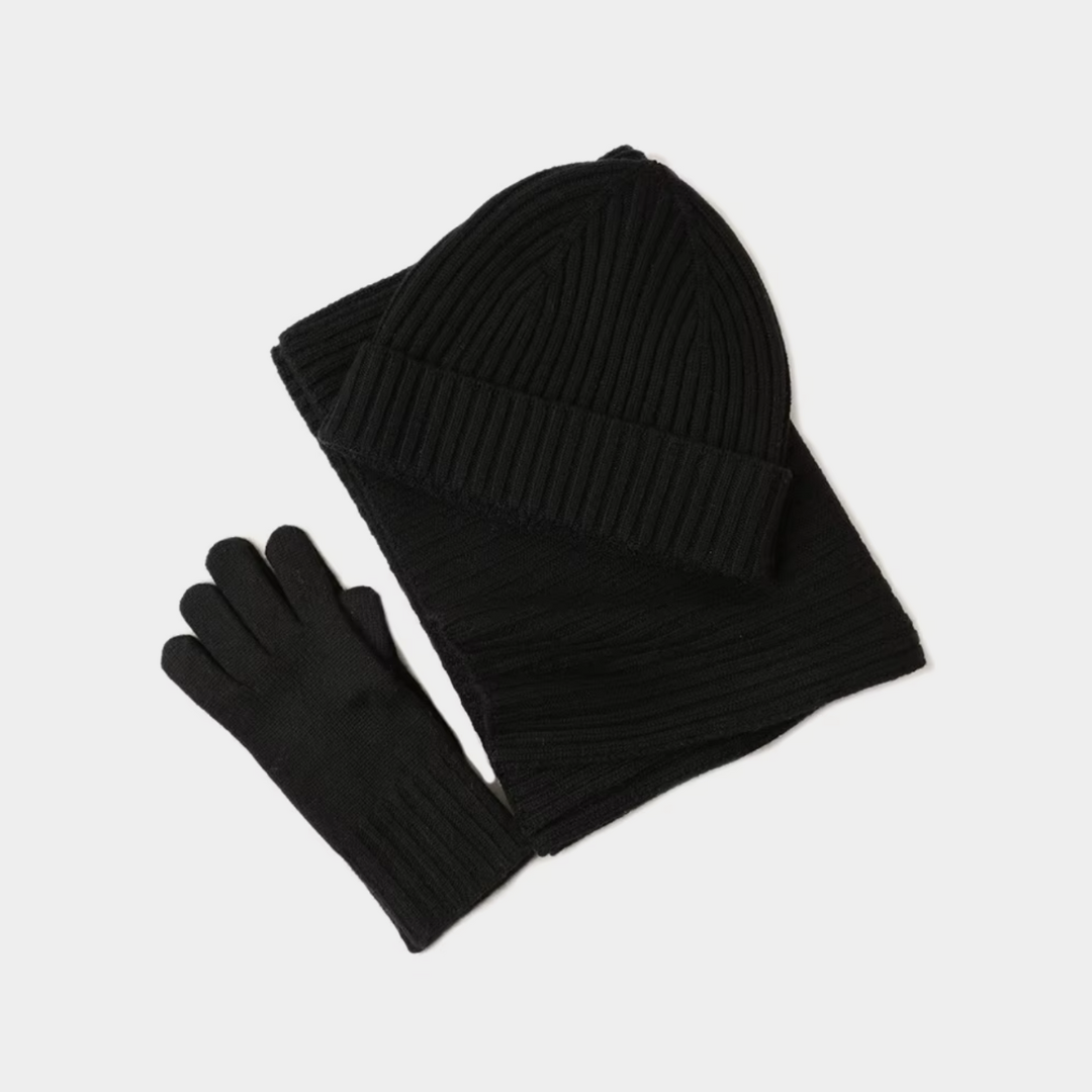 Adult Hat, Scarf, and Glove Set | Ideal for Winter