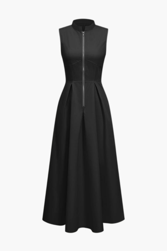 Plain Slipper Maxi Dress 
