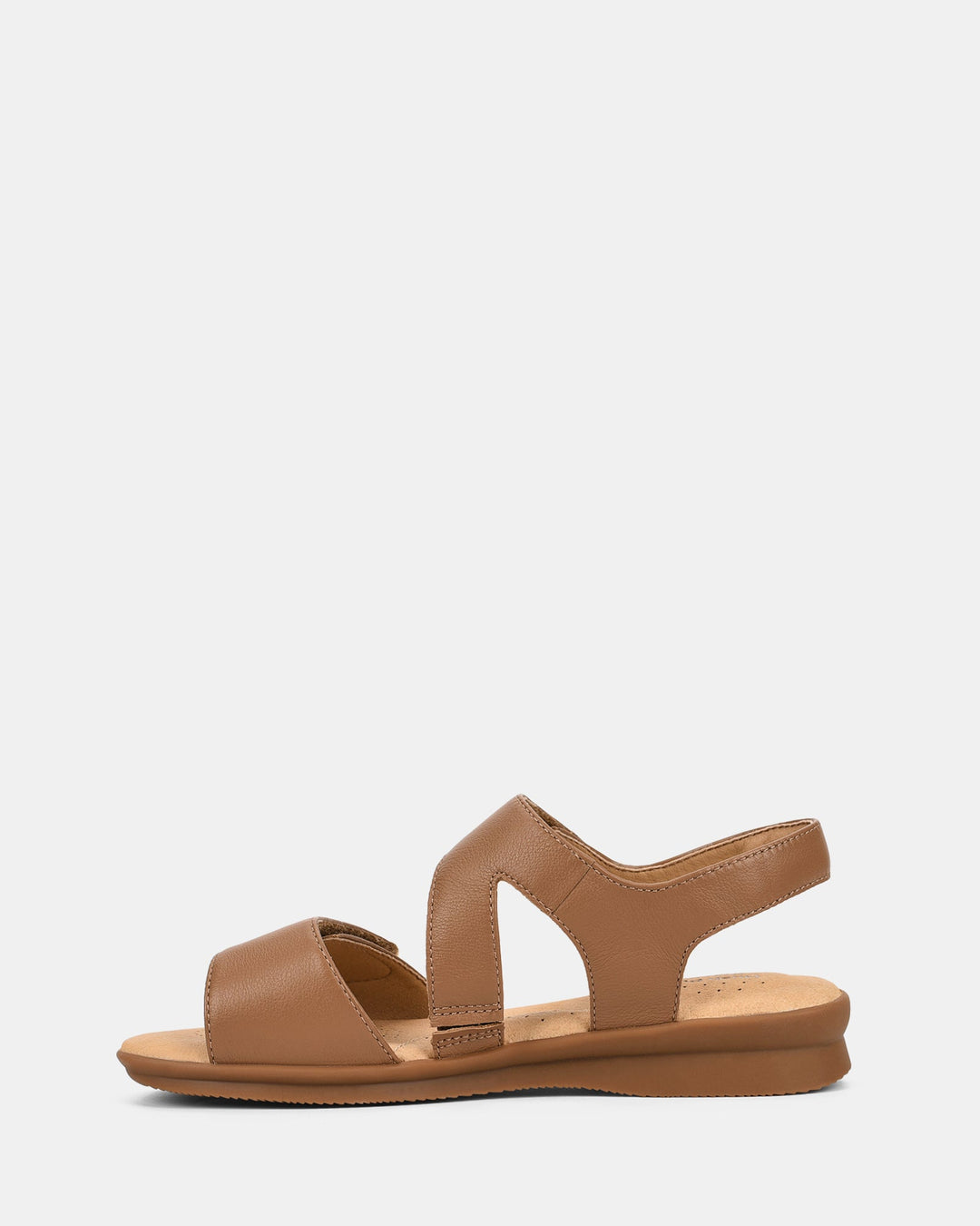 Nessa | Sandalen | Tan | Leer | Verstelbaar | Comfortabel | Deep Comfort