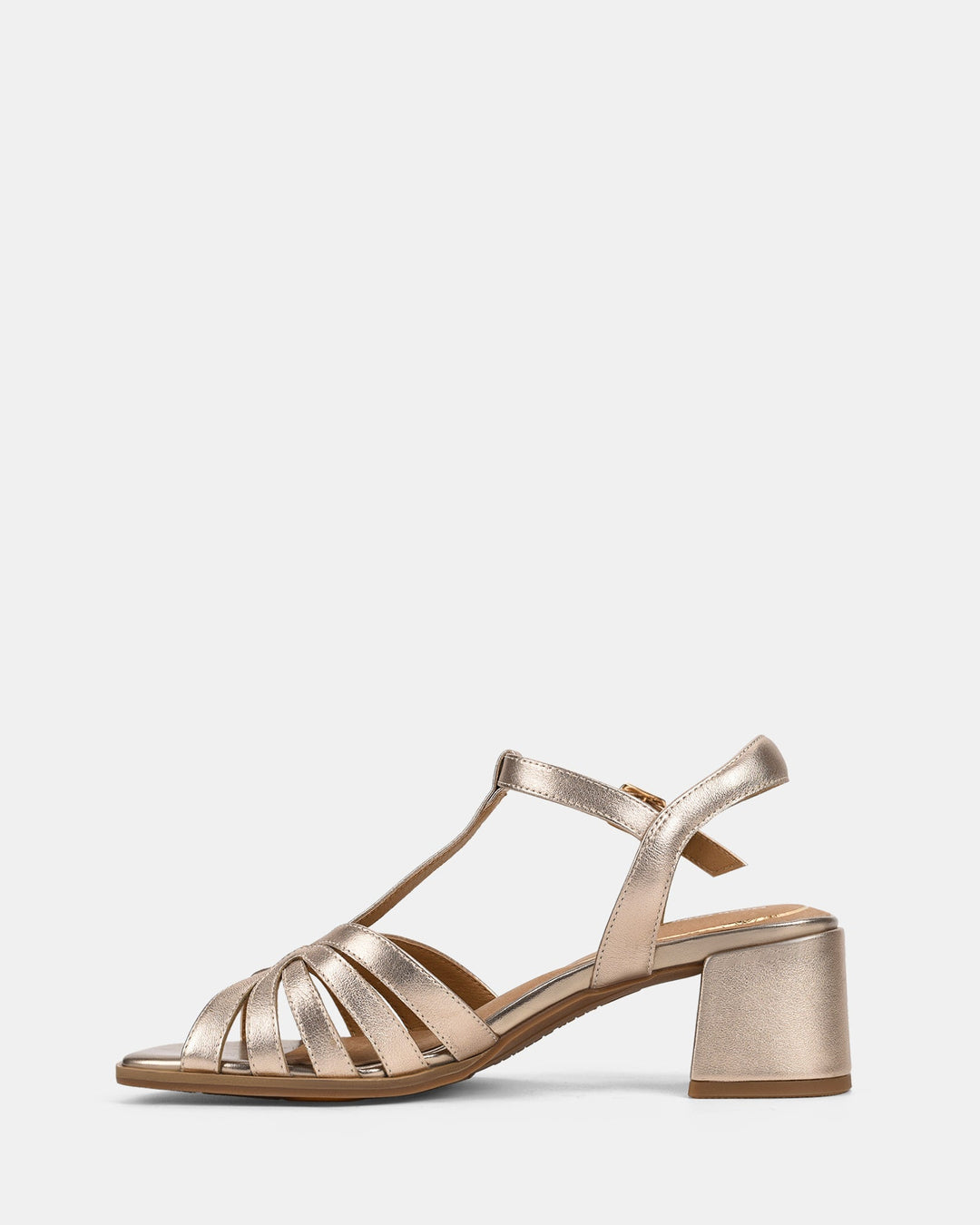 Dames | Sandaal | Kismet | Soft Gold | Comfortabel | Verstelbare Gesp