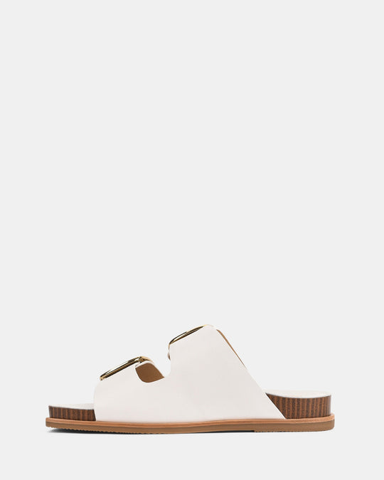 Dames | Sandaal | Jonah White | Deep Comfort Voetbed | Comfortabel | Casual Stijl