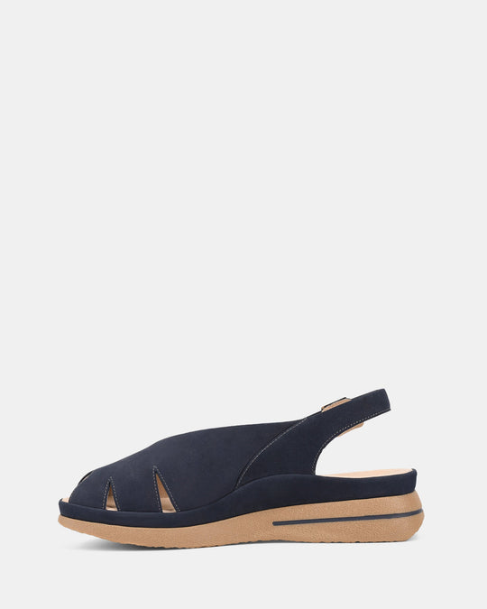 Dames | Sandaal | Kazoo Midnight | Bounce Voetbed | Comfortabel | Casual Stijl